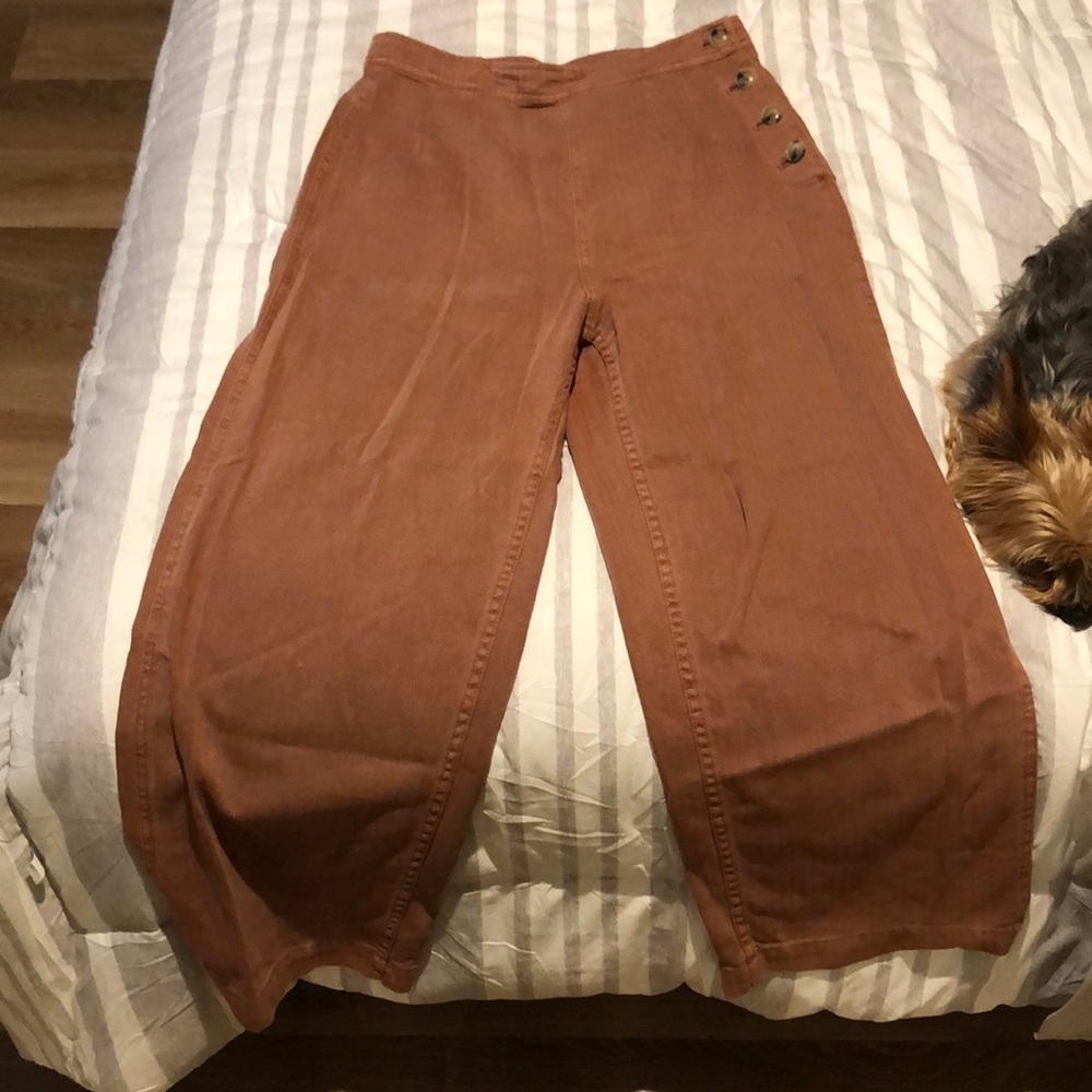 FreePeople wide leg trousers